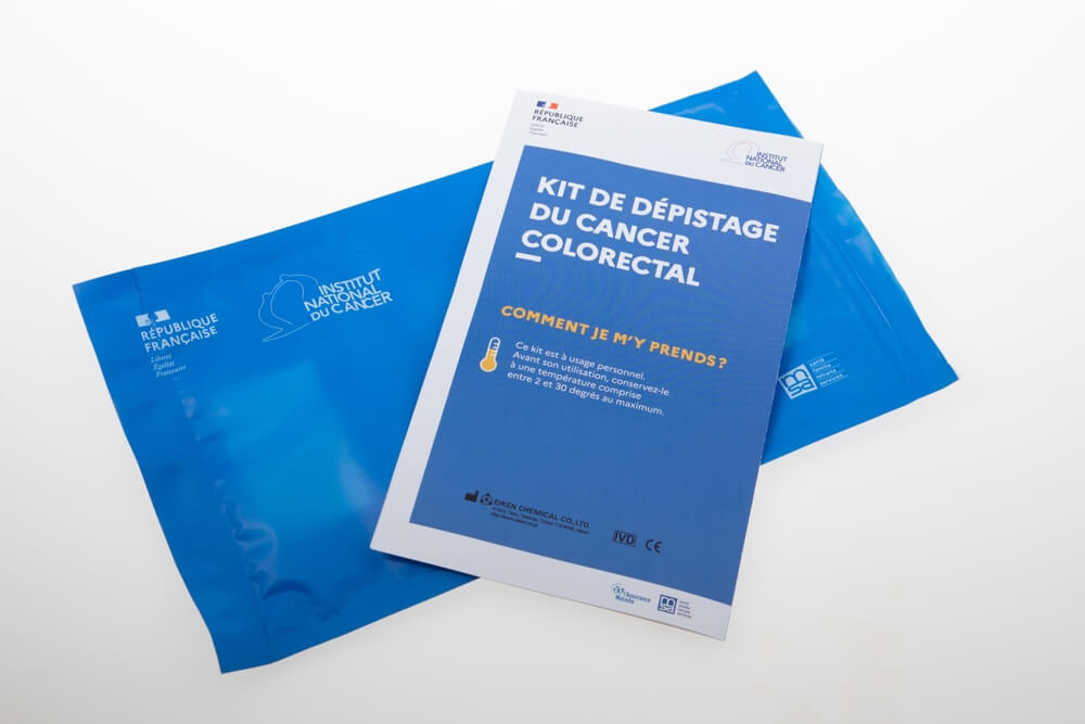 Kit de dépistage du cancer colorectal ©Shutterstock