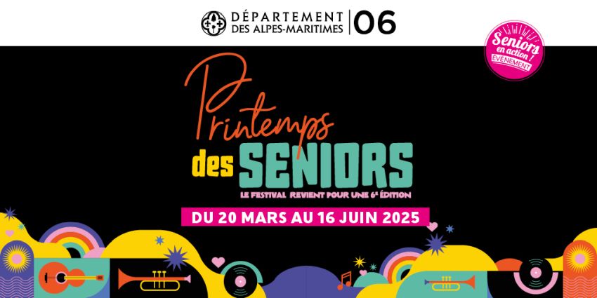 6ème édition du Printemps des seniors : rendez-vous musical pour les ainés des Alpes-Maritimes